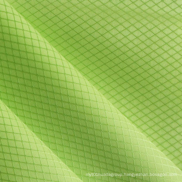 Oxford Diamond Grids Shiny PVC/PU Polyester Fabric